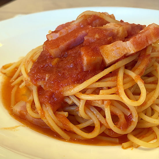 トマトソーススパゲティ
