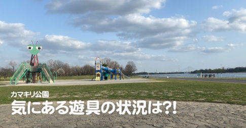 彩湖・カマキリ公園の遊具
