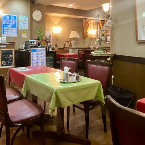 店内の様子(2025年4月)