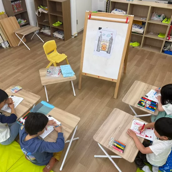 生徒の様子 ※提供：ブルーライオンイングリッシュ