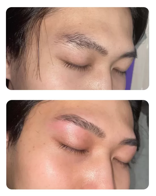 似合わせ眉毛スタイリング