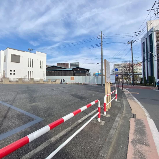 工事前の様子(2月12日)