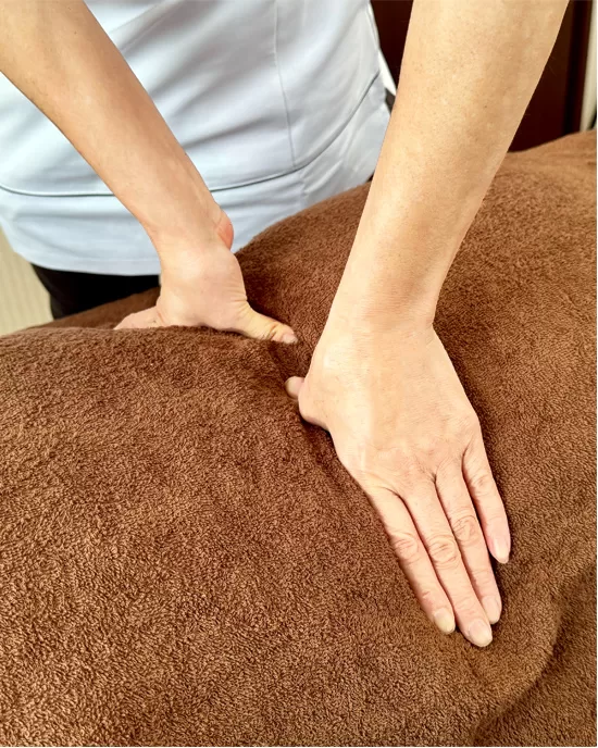 施術するお部屋(施術の様子)