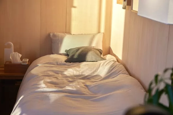 室内は無印良品のインテリアで統一(埼玉県戸田市・彩湖BASE)